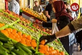 عکس| سفر به ایران قدیم؛ یک میوه‌فروشی در شهر کرمان در دوران قاجار
