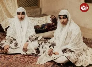 تصاویر| سفر به عصر قاجار؛ از «دختر فراری» تا «ناصرالدین شاه با عینک در آبدارخانه»