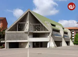 عکس| کلیسای سانتا ماریا؛ معماری یک شاهکار بتنی 