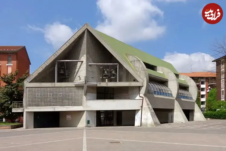 عکس| کلیسای سانتا ماریا؛ معماری یک شاهکار بتنی 