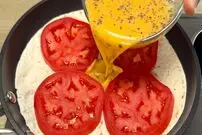 ببینید| طرز تهیه یک غذای ساده با نان لواش و 4 عدد تخم مرغ