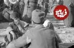 عکس| سفر زمان؛ استراحت «کاروان زغال‌فروش‌ها» بین تهران و دماوند؛ 99 سال قبل