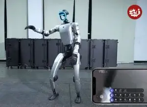 روبات انسان نما از فضا کنترل شد