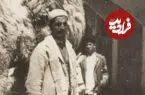 عکس| سفر زمان؛ ساربان جوان و شترش در یکی از خیابان‌های تبریز؛ 100 سال قبل