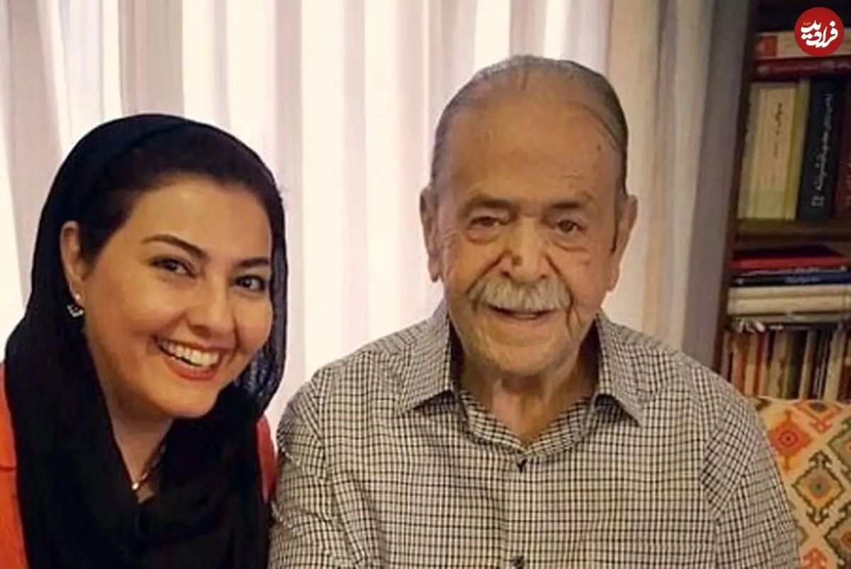 عکس| سفر زمان؛ چهرۀ «محمدعلی کشاورز» در 47 سالگی در کنار «آنتونی کوئین»؛ سال 56