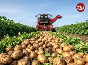 ببینید| روند صفر تا صد تولید چیپس در کارخانه های آمریکا