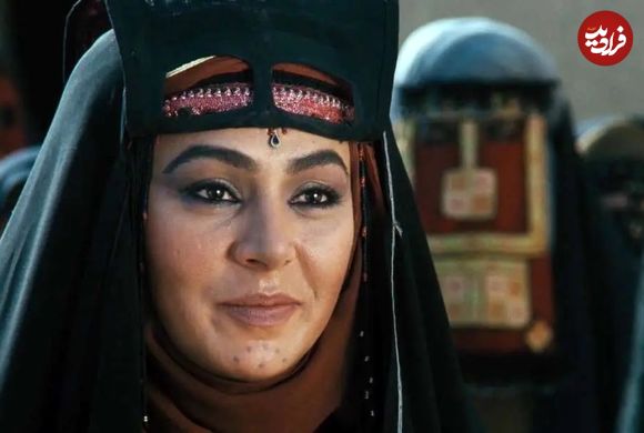 عکس؛ سفر به تاریخ؛ چهرۀ «ناریه، همسر مختار» در 23 سالگی در اولین فیلمش؛ سال 1370