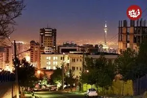 عکس| ایران قدیم؛ نمایی از «سعادت آباد تهران» در اواخر دهه 70