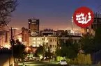 عکس| ایران قدیم؛ نمایی از «سعادت آباد تهران» در اواخر دهه 70