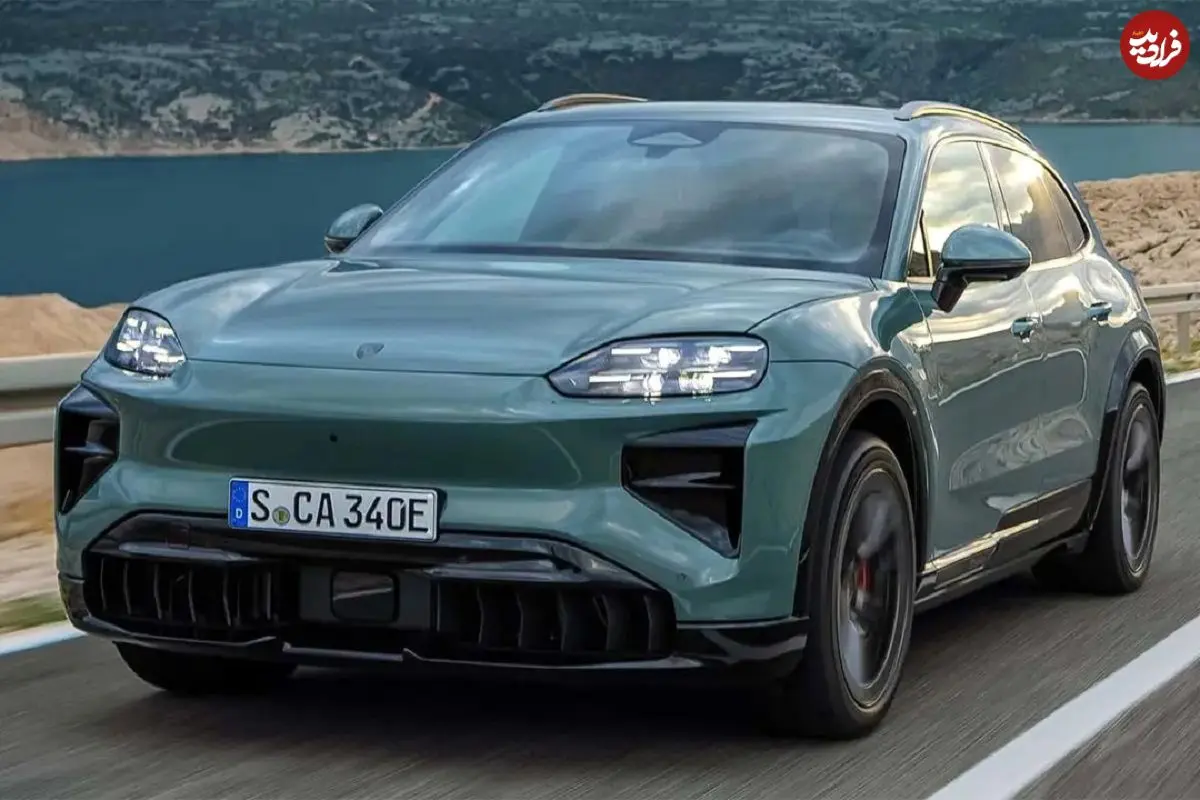 تصاویر؛ معرفی پورشه کاین برقی، قوی‌ترین شاسی‌بلند جهان با ۱۱۵۵ اسب بخار!