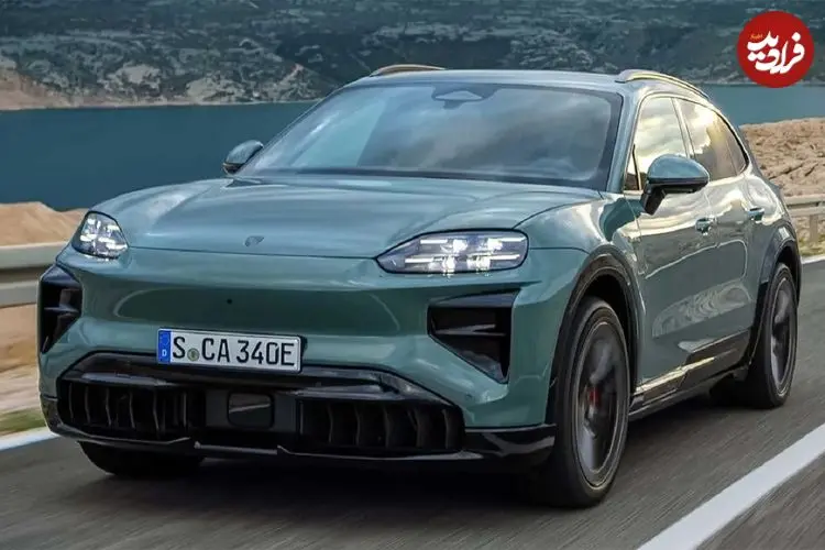 تصاویر؛ معرفی پورشه کاین برقی، قوی‌ترین شاسی‌بلند جهان با ۱۱۵۵ اسب بخار!