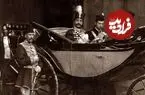 عکس| سفر زمان؛ مردانی که کارشان دویدن دنبال کالسکۀ ناصرالدین شاه بود