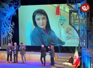 ببینید| پیام مارال فرجاد از روی تخت بیمارستان بعد از دریافت سیمرغ 