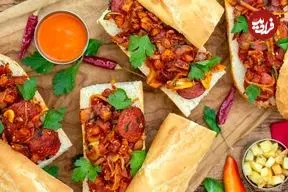 کالری سوسیس بندری چقدر است؟