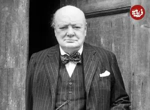 عکس| سفر در زمان؛ «چرچیل» در حال تماشای رژه لشکر 47 و در گراند پلیس؛ سال 1296