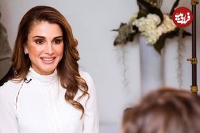 عکس| سفر در زمان؛ «رانیا، ملکه اردن و همسرش» سوار بر کالسکه در ریدو هال کانادا؛ سال 1378