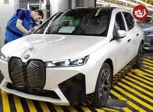 ببینید| صفر تا صد تولید خودروی لوکس و تمام برقی جدید بی ام و iX