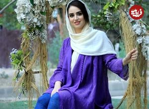 عکس؛ سفر در زمان؛ «هانیه غلامی» در حال امضاء کردن سند ازدواج اش؛ سال 1396