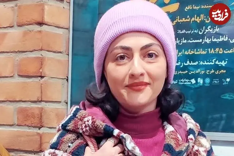 عکس| سفر زمان؛ «انیس» (سریال سوجان) در 28 سالگی در یک جشنواره تئاتر در خرمشهر؛ سال 98