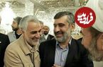 عکس| سفر به تاریخ؛ «سردار حاجی زاده» در کنار «پدر صنعت موشکی ایران»؛ دهۀ 70