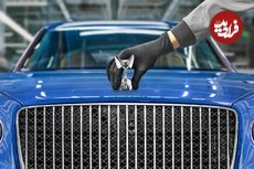 ببینید؛ نگاهی به مراحل تولید خودروی لوکس بنتلی فلایینگ اسپار در انگلیس