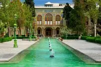 عکس| سفر زمان؛ برف سنگین در حیاط کاخ گلستان؛ 125 سال قبل