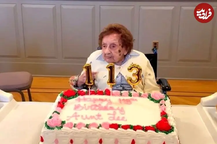 ببینید| کهنسال‌ترین راهبه جهان ۱۱۳ ساله شد