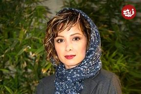 عکس| سفر زمان؛ چهرۀ خندان «تینا وصال» در اتاق گریم «بچه مهندس» در کنار «جواد جوادی»