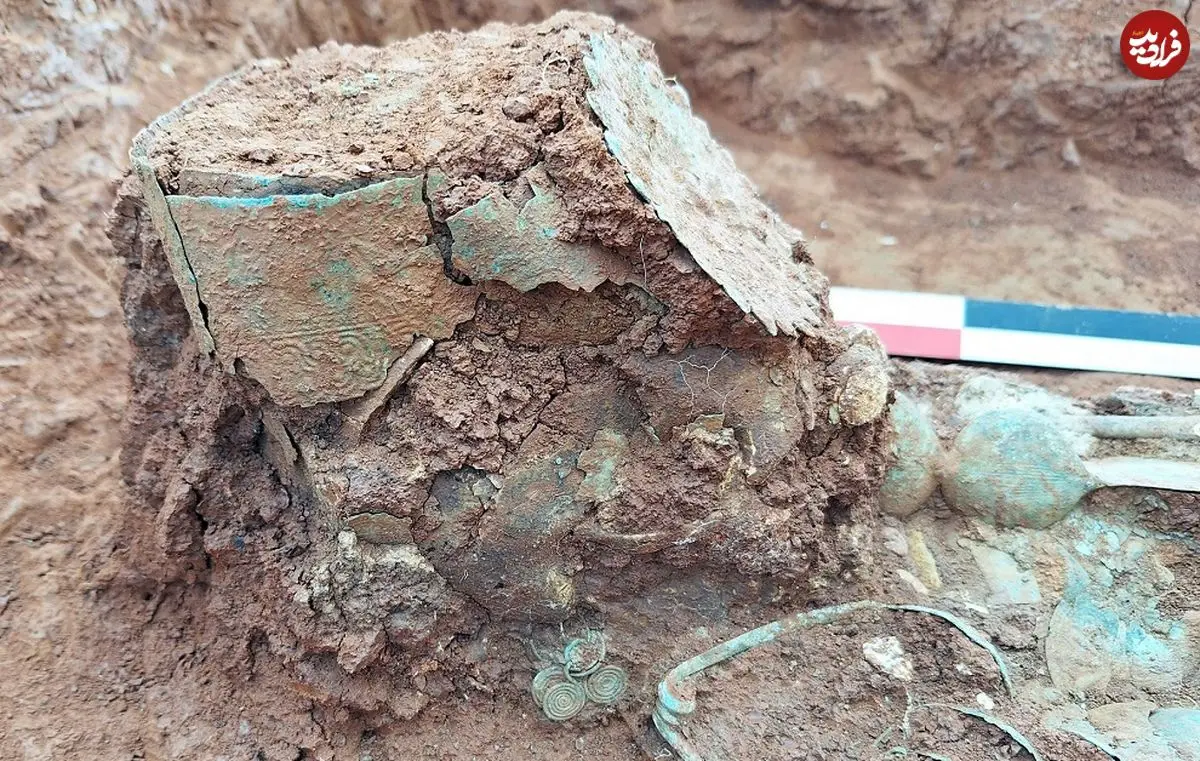 زنی با «تاج وارونه» بعد از 2600 سال از زیر خاک بیرون آمد