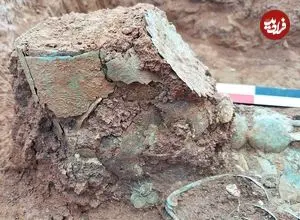 زنی با «تاج وارونه» بعد از 2600 سال از زیر خاک بیرون آمد