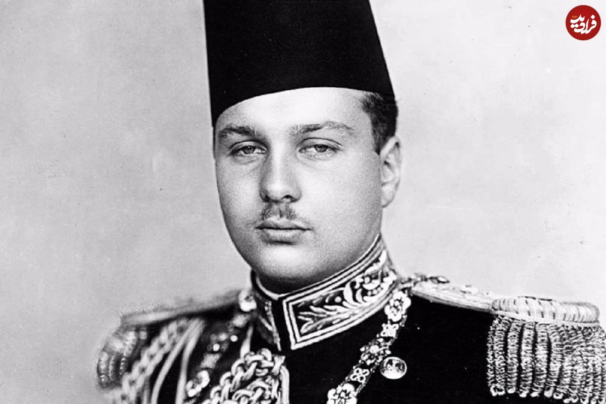 عکس؛ سفر در زمان؛ ملک فاروق اول مصر همراه با پسرش، ولیعهد احمد فؤاد دوم