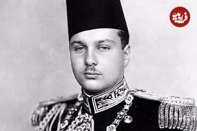 عکس؛ سفر در زمان؛ ملک فاروق اول مصر همراه با پسرش، ولیعهد احمد فؤاد دوم