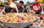 ببینید| غذای خیابانی در هند؛ تهیه معجون با آناناس، انار، موز و ... در اوتار پرادش