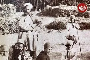 عکس| سفر به ایران قدیم؛ کشاورزان روستایی بعد از برداشت محصول؛ یک قرن قبل