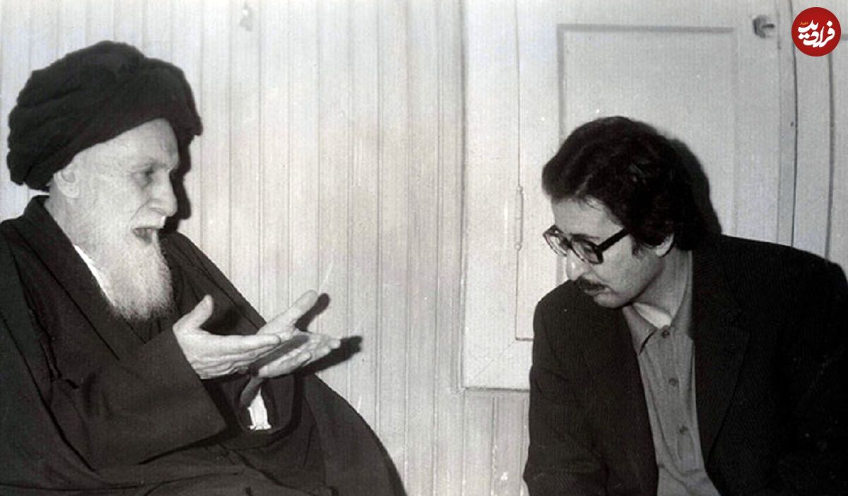 عکس؛ سفر در زمان؛ «بنی صدر و شهید رجایی» در حال ناهار خوردن؛ سال 59