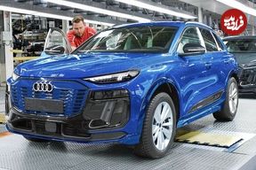 ببینید| فرآیند تماشایی تولید خودروی پیشرفته آئودی Audi Q6 e-tron در آلمان 