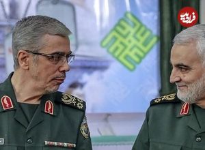 عکس؛ سفر در زمان؛ «سرلشکر باقری و برادرش حسن باقری» در لباس سپاه در جبهه؛ دهه 60