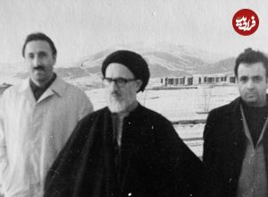 عکس؛ سفر در زمان؛ «آیت الله طالقانی» در گلخانه کاخ سعد آباد؛ سال 1357