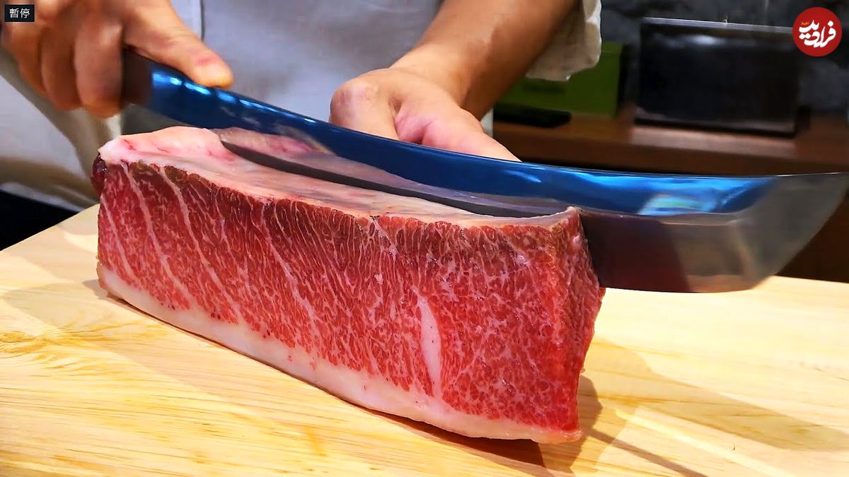 ببینید؛ غذای خیابانی در تایوان؛ برش ماهرانه انواع ماهی و تهیه سوشی