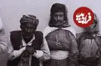 عکس| سفر زمان؛ عکس دسته‌جمعی گروهی از مردان و زنان کرد در دوران قاجار