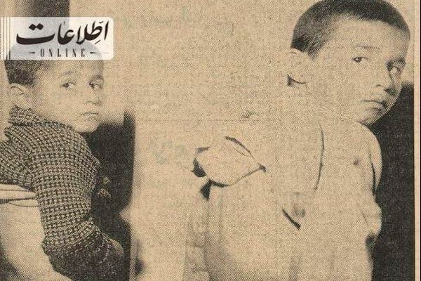 (عکس) سفر به تهران قدیم؛ این مرد با شکنجه ۲کودک را برای گدایی اجاره کرد!