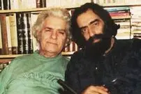 (عکس) «مسعود کیمیایی در کنار همسرش اولش گیتی پاشایی و پسرش»؛ سال 66
