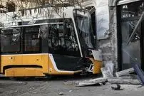 ببینید|  خروج مرگبار تراموا از ریل در میلان