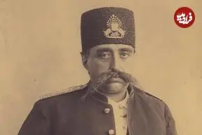 عکس| سفر به تاریخ؛ مظفرالدین شاه: عکس ما است وقتی که آب مى خوریم