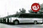 (عکس) سفر به تهران قدیم؛ جولان اولین اتوبوس‌های فرنگی در پایتخت 