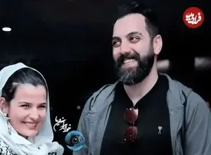 عکس| سفر زمان؛ «سهراب» (سریال سوجان) در کنار «صدف اسپهبدی» در پشت‌صحنه یک تئاتر