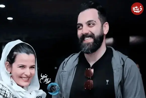 عکس| سفر زمان؛ «سهراب» (سریال سوجان) در کنار «صدف اسپهبدی» در پشت‌صحنه یک تئاتر