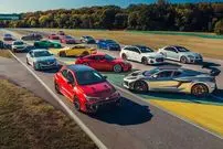 تصاویر| رقابت داغ‌ترین خودروهای ۲۰۲۶ در سخت‌ترین پیست آمریکا، از گلف تا کوروت ZR1