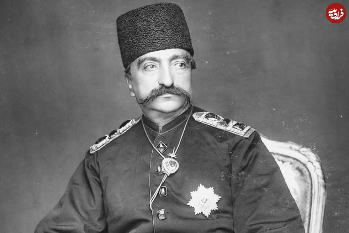 عکس| سفر زمان؛ «دوستعلی خان، نوه ناصرالدین شاه» هنگام صید ماهی قزل‌آلا در دشت لار