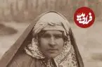 عکس| سفر زمان؛ یک عکس قاجاری از زن ایرانی در حال شیر دادن به نوزادش